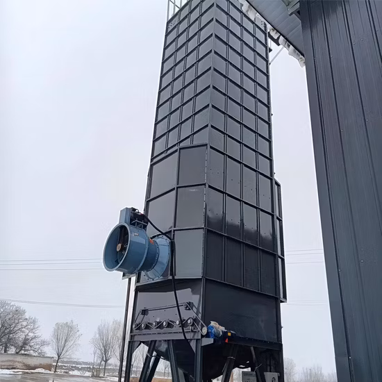 Machine de séchage de grains de paddy à air chaud, séchoir de blé, de maïs et de riz aux Philippines