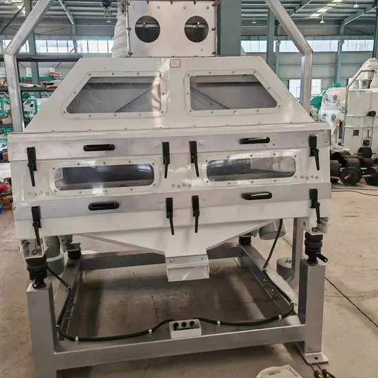 Pierre de maïs de blé de machine de Destoner de nettoyage de grain enlevant la machine